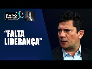 "Nos falta hoje uma liderança clara", diz Moro sobre ordem entre poderes