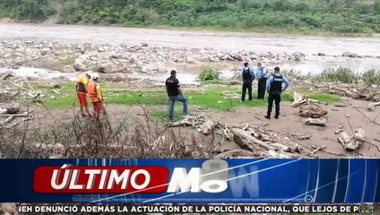 Sin vida encuentran a una mujer flotando en el río Ulúa en Ilama, Santa Bárbara