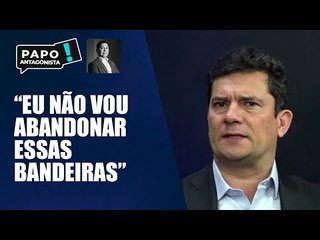 "Tem que ser um movimento espontâneo", diz Sergio Moro sobre chamar apoiadores para as ruas