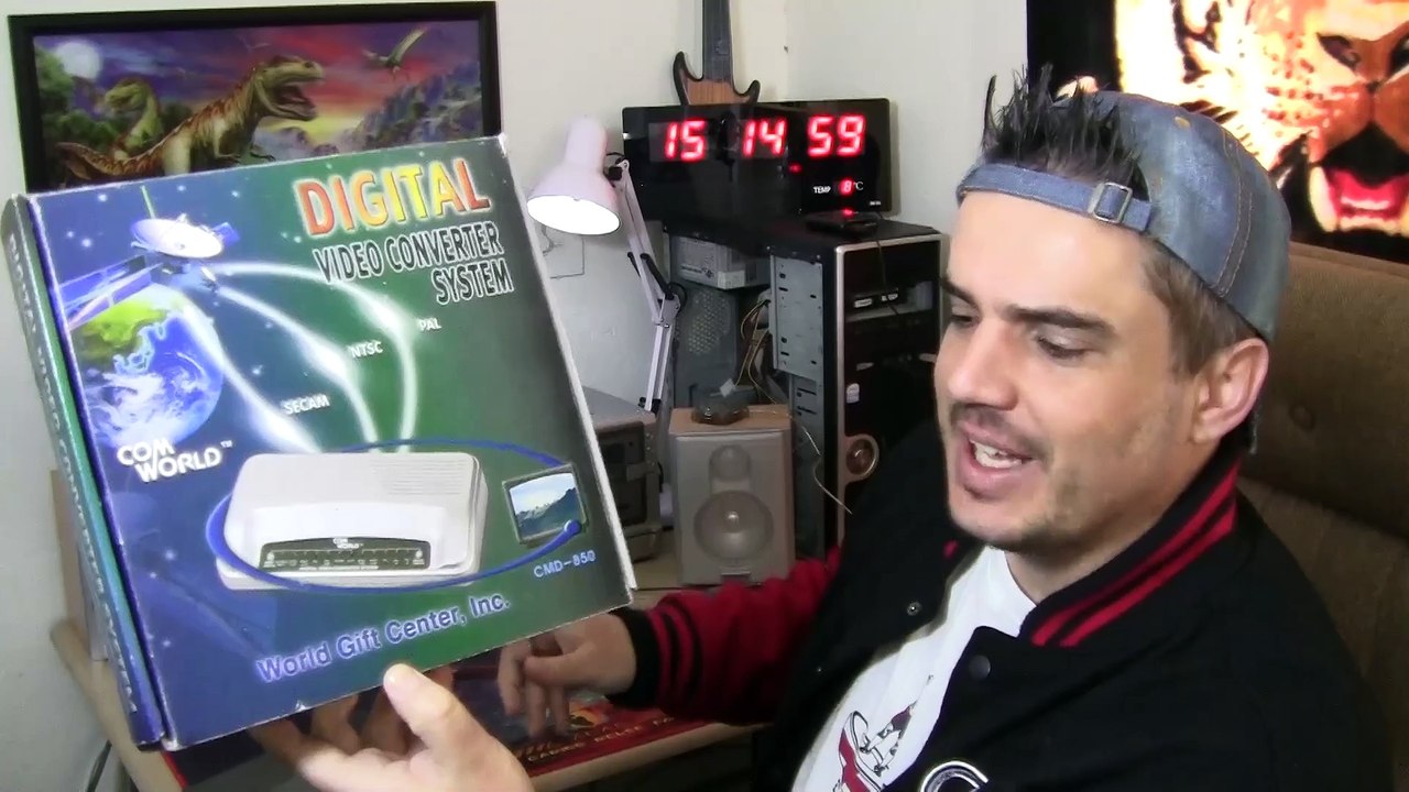 COM WORLD CMD-850 Digital Video Converter retro technology: Convert PAL to NTSC, NTSC to PAL