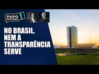 Transparência para emendas secretas não serve para nada