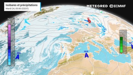 Anticyclone et températures caniculaires !