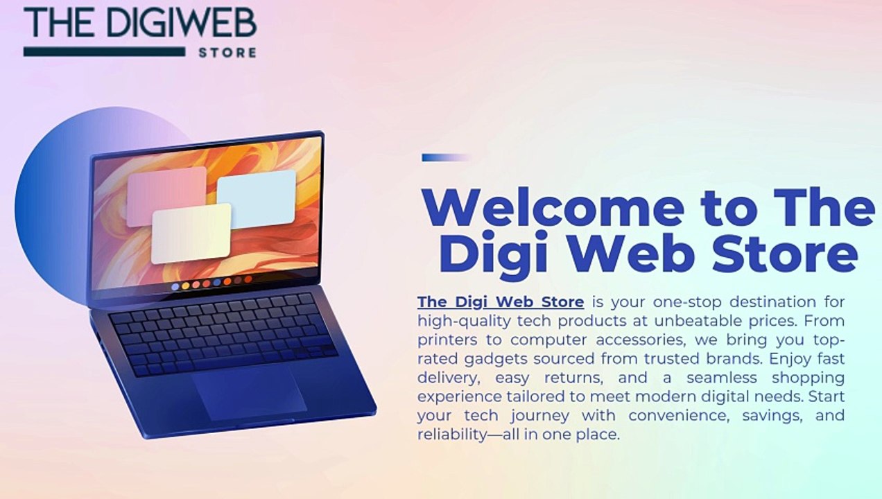 Boost Tech Shopping with The Digi Web Store Deals