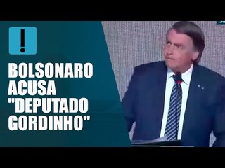 Bolsonaro diz que foi ameaçado por deputado 'gordinho': “Se não arranjar ministério, nada passa”