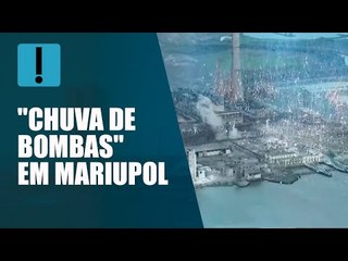 Guerra na Ucrânia: "Chuva de bombas" em Mariupol