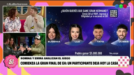 La hipótesis de Gastón Trezeguet que pone en jaque a Luz y Tato en la final de Gran Hermano 2024