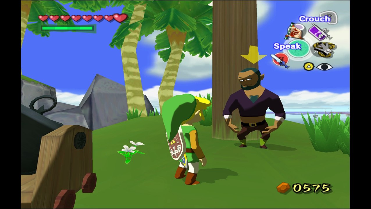 Wind Waker. Recreating E3 dialogue for Ship game P4