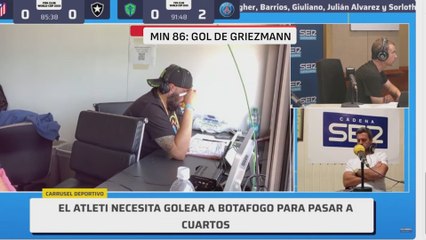 Gol de Griezmann, Atleti vs Botafogo