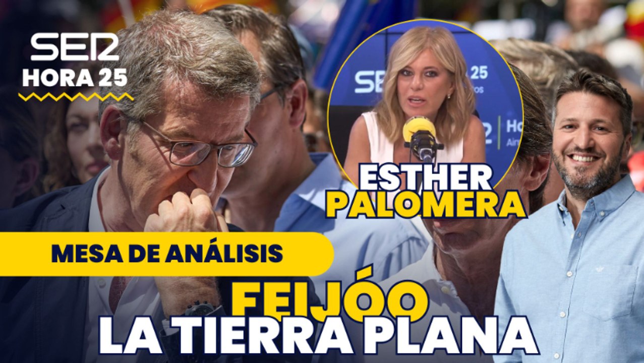 "Feijóo está a dos entrevistas más de decir que la Tierra es plana y que las vacunas matan": Esther Palomera
