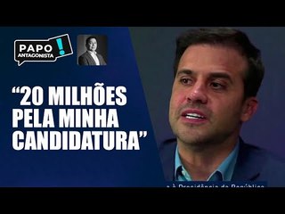 'Me cobraram 20 milhões pela minha candidatura', diz Pablo Marçal