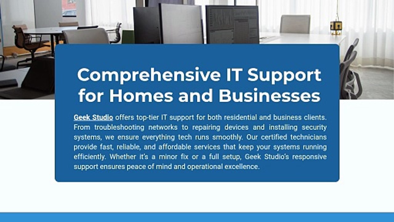 Why Geek Studio Leads in Smart IT & Digital Services