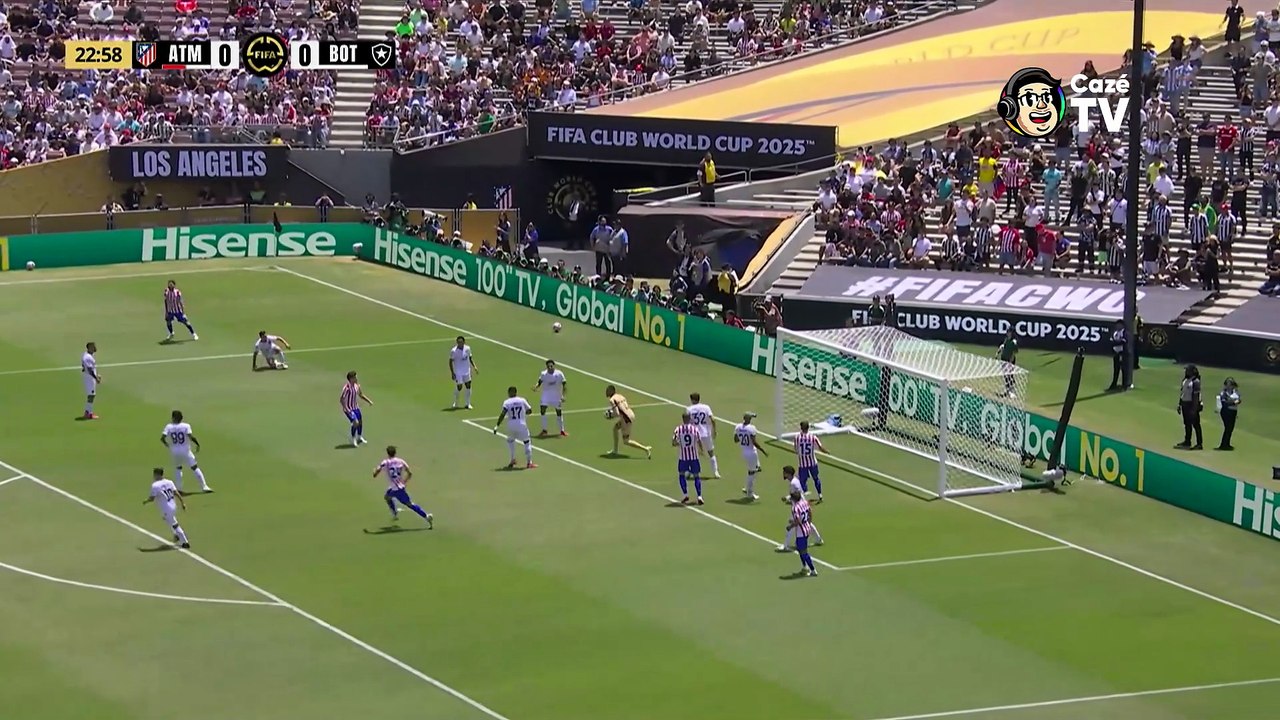 ATLÉTICO DE MADRID 1 X 0 BOTAFOGO - MELHORES MOMENTOS - MUNDIAL DE ...