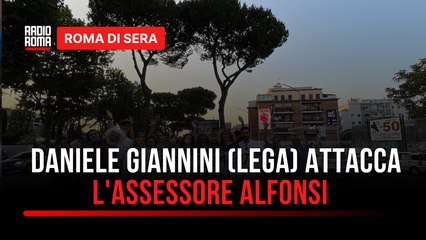 Daniele Giannini (Lega) attacca l'Assessore Alfonsi sul taglio dei pini a Villa Carpegna