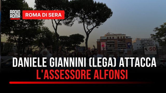 Daniele Giannini (Lega) attacca l'Assessore Alfonsi sul taglio dei pini a Villa Carpegna