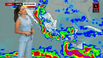 Clima de hoy lunes 23 de junio de 2025 | Pronóstico con Sandy Tok
