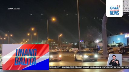 Mga Pinoy sa Qatar, inabisuhang magtago sa ligtas na lugar kasunod ng pag-atake ng Iran sa Al Udeid Air Base ng Amerika roon | Unang Balita