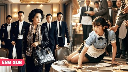 Bullied by a waitress, she just flashed a black card. Overbearing CEO suddenly took interest on her