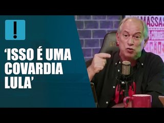 Ciro Gomes critica "estratégia" de Lula e Bolsonaro de não aparecer nos debates