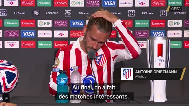 Atlético - Griezmann : Quand tu perds avec un tel écart d'entrée sur un tournoi comme ça...