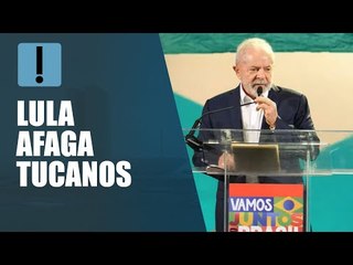 Depois de dizer que o PSDB "acabou", Lula afaga tucanos
