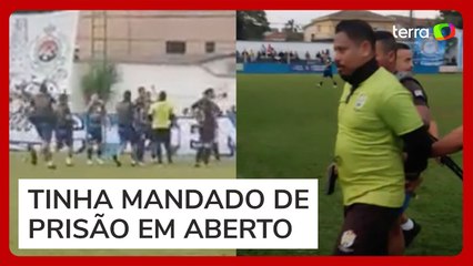 Árbitro é preso ao apitar final de campeonato amador no litoral de SP