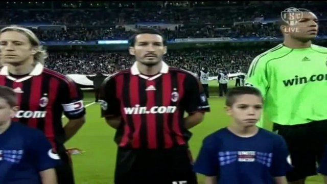 21/10/2009 Real Madrid- A.C. Milan (2-3) Champions League