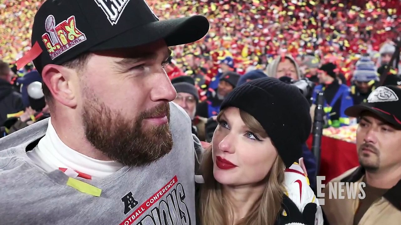 Taylor Swift Supports Travis Kelce at Tight End University Event _ E! News