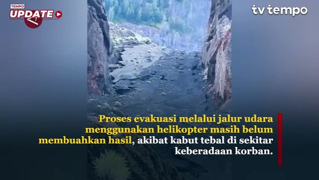 Via Helikopter Gagal, SAR Evakuasi Pendaki Brasil Lewat Lifting