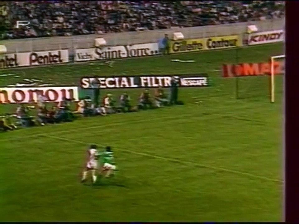 Fanion Collector Finale Coupe De France 1982 : PSG Contre ASSE Saint-Étienne
