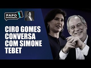 Ciro Gomes: "Eu e Simone mandamos uns 'zaps' um para o outro"