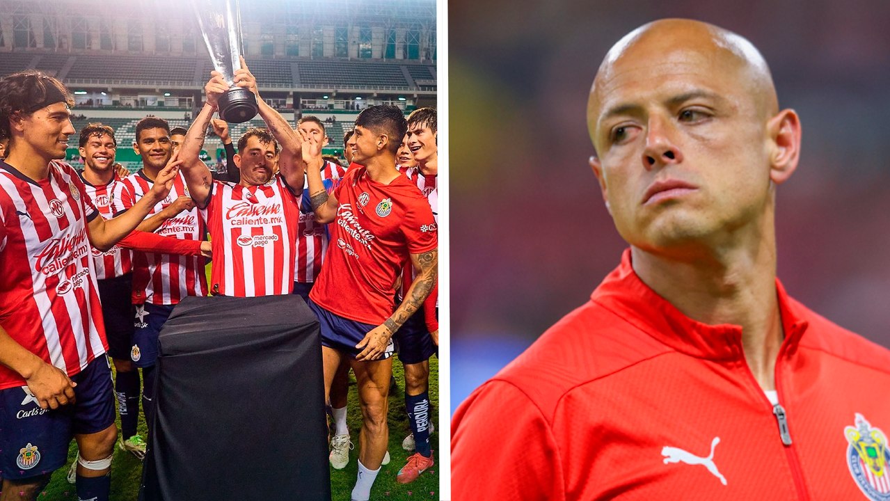 Javier 'Chicharito' Hernández rechaza levantar la Copa Morelos que ganó Chivas y prefiere hacerlo en Liga MX