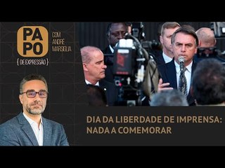 Dia da liberdade de imprensa: nada a comemorar