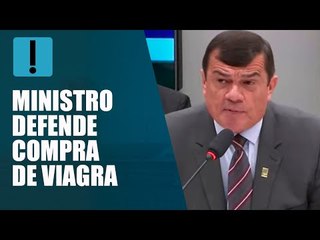 Ministro defende compra de próteses e Viagra pelas Forças Armadas