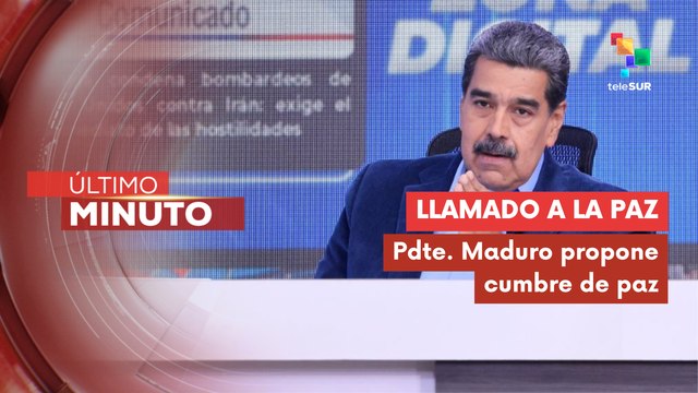Pdte. Maduro mostró cartas enviadas a jefes de Estado convocando al diálogo por la paz