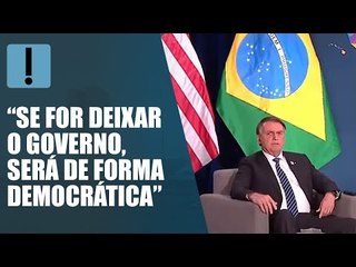 Em reunião com Biden, Bolsonaro pede “eleições limpas, confiáveis e auditáveis” no Brasil