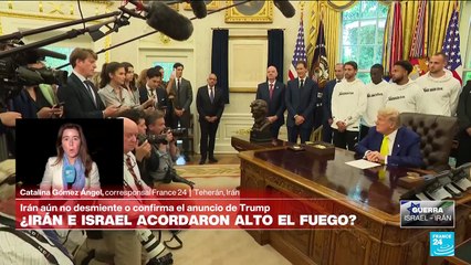 Informe desde Teherán: versiones encontradas sobre tregua entre Israel e Irán anunciada por Trump