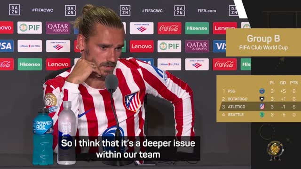 Atletico's Club World Cup elimination not because of referees - Griezmann