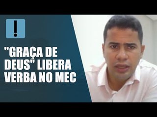 Prefeito diz que "a graça de Deus" ajudou em liberação de verbas no FNDE junto a Milton Ribeiro