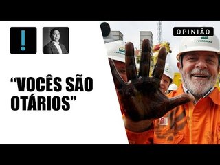 "Vocês são um bando de otários", diz Claudio Dantas sobre escolhas eleitorais dos brasileiros