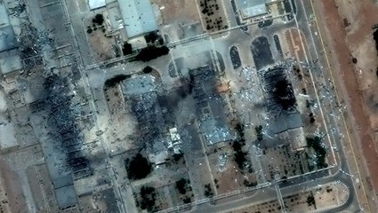 Satellite images show damage at Iran's nuclear facilities after US strikes