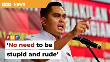 Akmal hits out at rally-goers who set PM’s caricature on fire