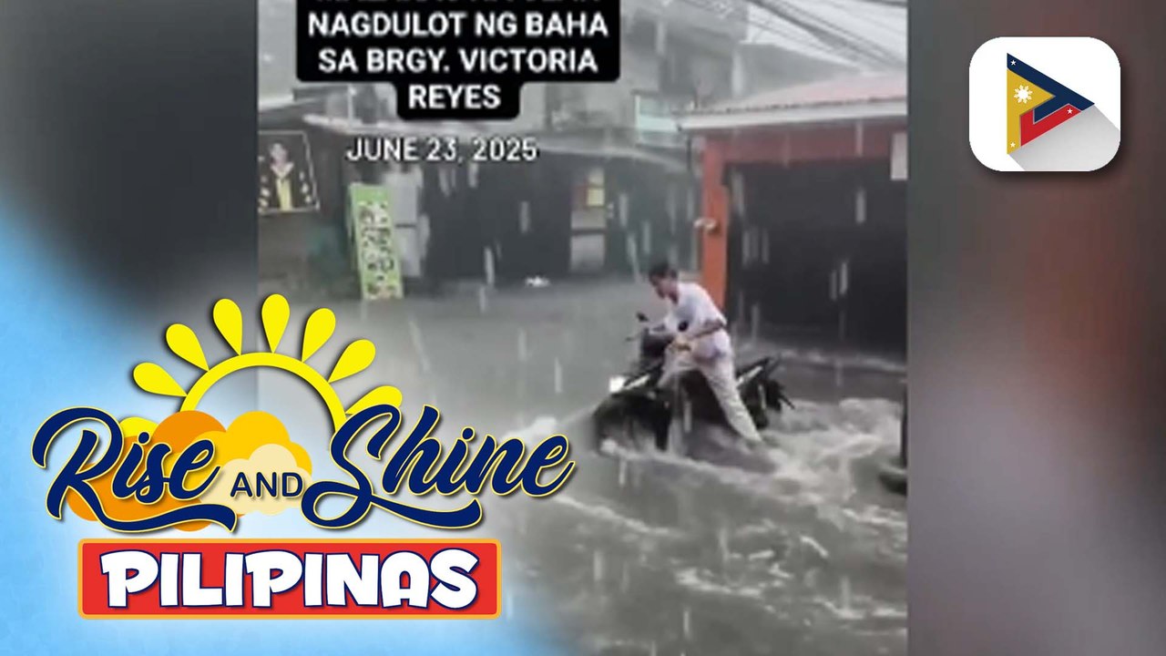 Ilang lugar sa Metro Manila at karatig probinsya, binaha matapos ang malakas na ulan kahapon; Mga pasahero, stranded