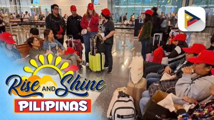 Biyahe ng grupo ng DMW pabalik ng pilipinas, pansamantalang naantala