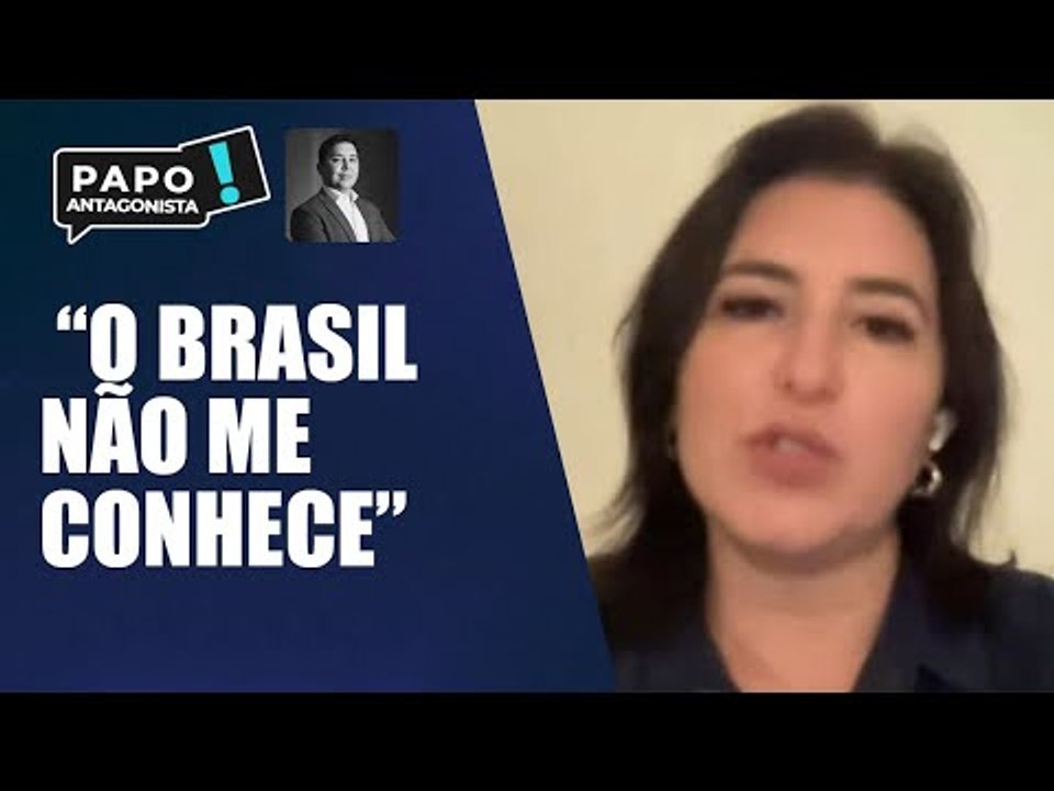 "Não me preocupa estar com 1% nas pesquisas", afirma Simone Tebet
