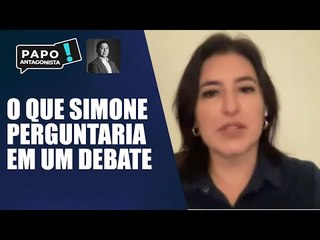 As perguntas de Simone Tebet para Lula, Bolsonaro e Ciro Gomes