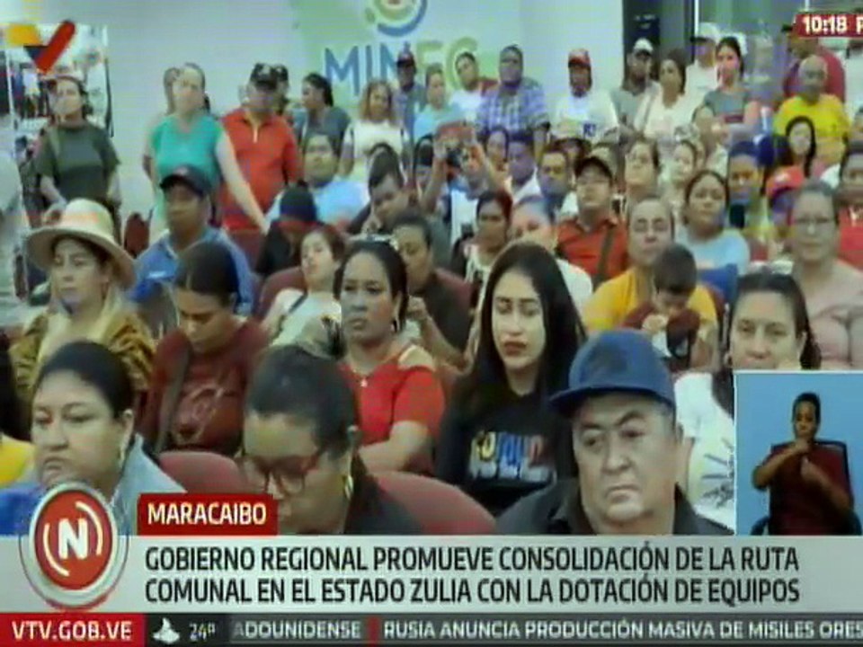 Gobierno Bolivariano dotó de equipos tecnológicos a los circuitos comunales del estado Zulia