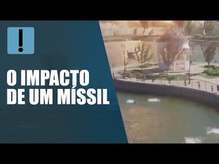 Veja novas imagens do impacto da explosão em shopping ucraniano