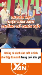 Chồng cũ dành ánh mắt si tình cho Diệp Lâm Anh tại sự kiện
