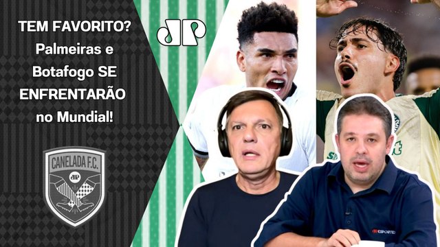 SERÁ??? Cara, pra mim, esse Palmeiras x Botafogo... OLHA esse DEBATE antes do JOGÃO no Mundial!