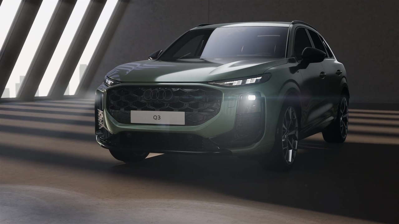 Audi Q3 SUV – Lichttechnologie – Animation